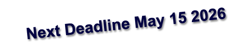 Next deadline May 15 2026